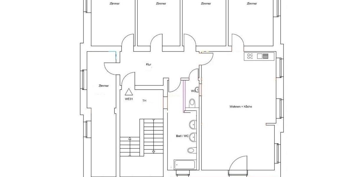 Etagenwohnung Dresden Cotta - 6 Zimmer, 160 m&sup2;, 1.790&euro; | Angebot:25415870