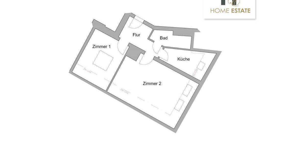 Etagenwohnung Dresden Tolkewitz/Seidnitz-Nord - 2 Zimmer, 45 m&sup2;, 145.000&euro; | Angebot:26930180