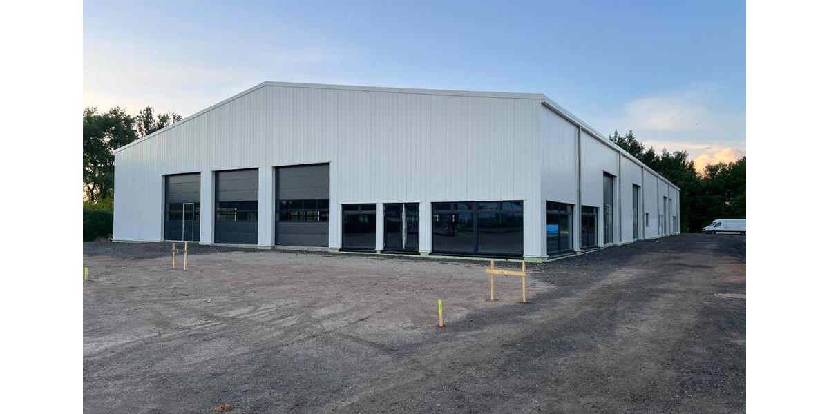 Halle Gewerbehalle Coswig 225m² KFZ Werkstatt Neubau zimmer