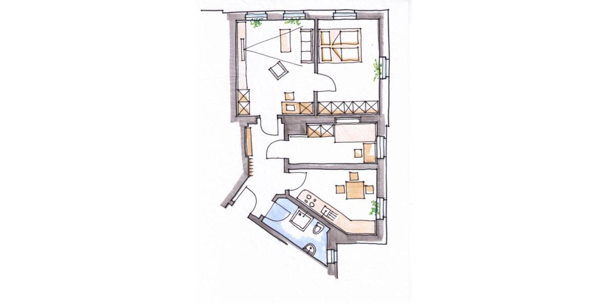 Etagenwohnung Dresden Cotta - 3 Zimmer, 59 m&sup2;, 527&euro; | Angebot:23759090