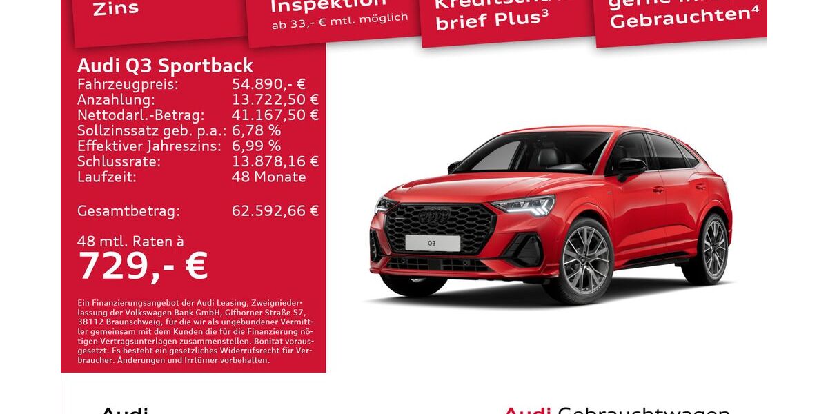 Audi Q3 11.520 km 54.490 &euro; Dresden 01067