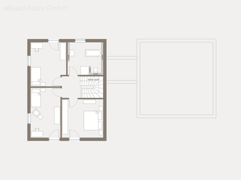 Praktisches Haus mit separater FerienWohnung