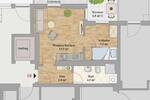 Etagenwohnung Dresden Leubnitz-Neuostra - 1 Zimmer, 34 m&sup2;, 550&euro; | Angebot:26501131