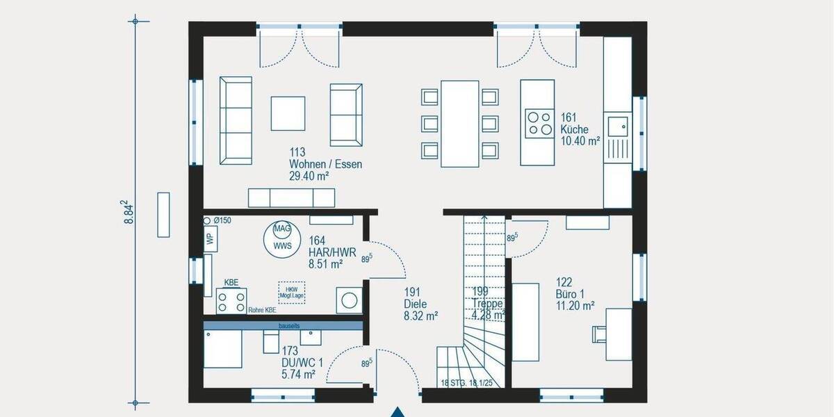 Einfamilienhaus Dresden Leubnitz-Neuostra - 5 Zimmer, 146 m&sup2;, 296.569&euro; | Angebot:25717664