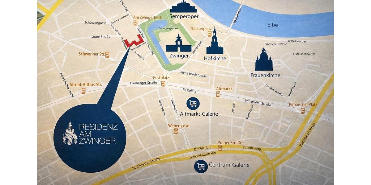 Etagenwohnung Dresden Cotta - 1 Zimmer, 39 m&sup2;, 774&euro; | Angebot:25591904