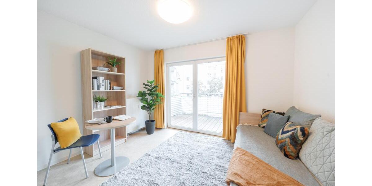 Etagenwohnung Dresden Neustadt - 1 Zimmer, 27 m&sup2;, 430&euro; | Angebot:22181663