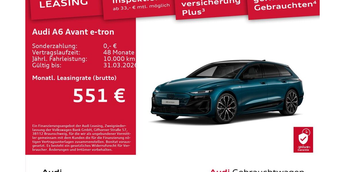 Audi A6 e-tron 11.006 km 65.890 &euro; Dresden 01169