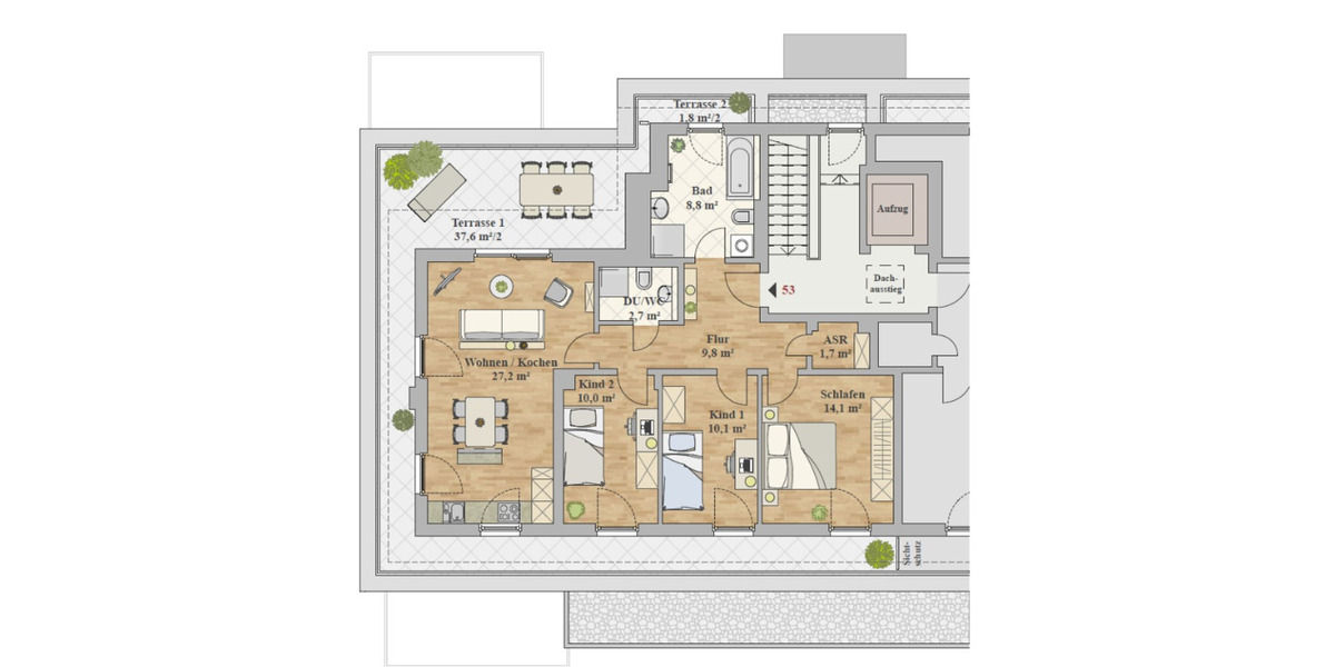 Etagenwohnung Dresden Leubnitz-Neuostra - 4 Zimmer, 104 m&sup2;, 1.820&euro; | Angebot:26473569