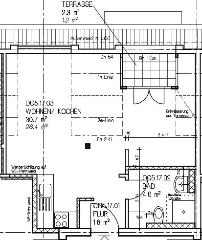Single-Wohnung in Striesen mit Balkon - Etagenwohnung Dresden Striesen-West | Angebot:26768961