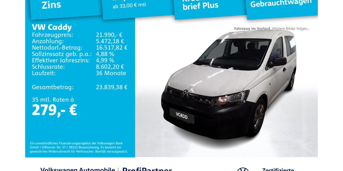 VW Caddy 43.862 km 20.890 &euro; Dresden 01067
