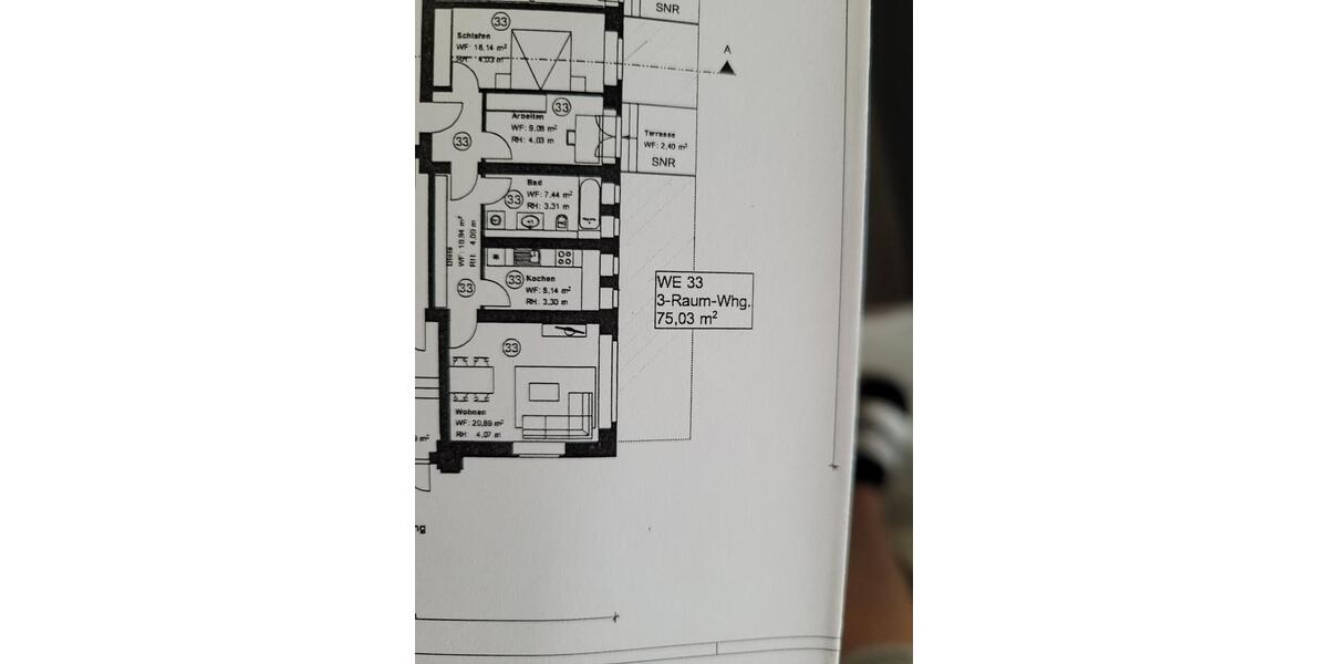 Erdgeschoßwohnung Radebeul - 3 Zimmer, 75 m&sup2;, 250.000&euro; | Angebot:27259004