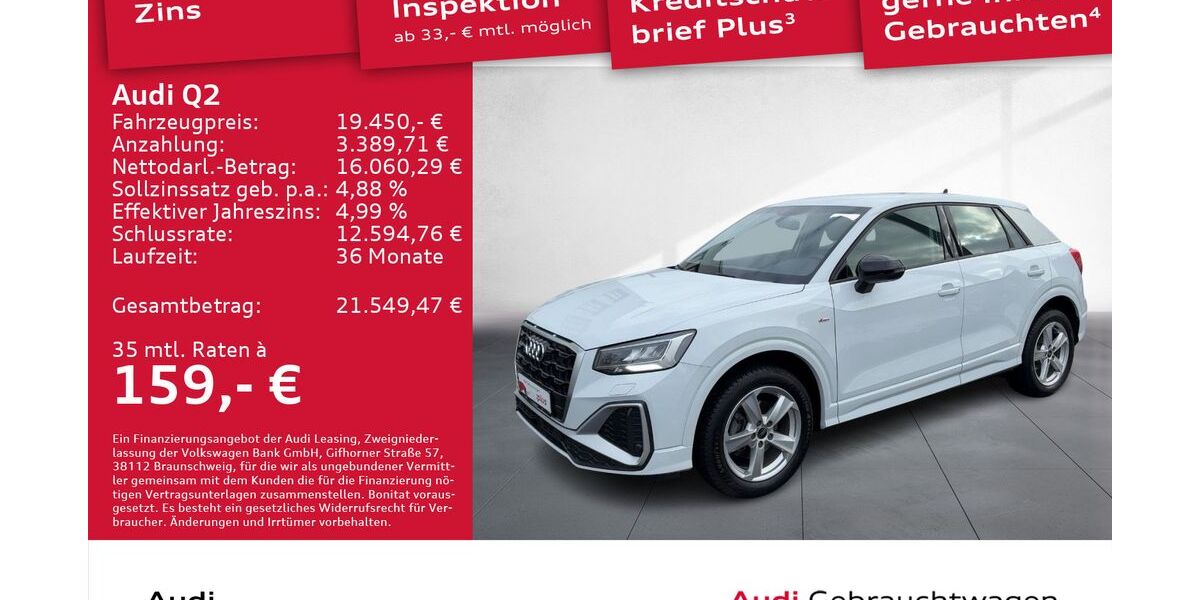 Audi Q2 91.733 km 18.990 &euro; Dresden 01067