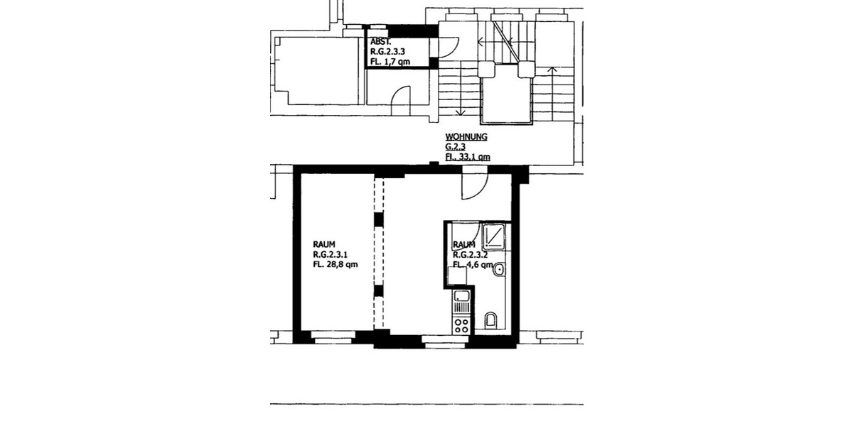 Single-Wohnung in Radebeul-West im 2. OG - Etagenwohnung Radebeul Kötzschenbroda | Angebot:26439354