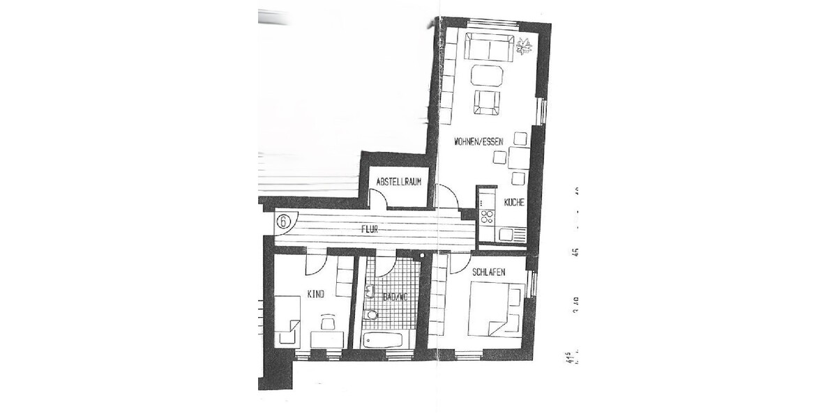 Cotta: 3-Zimmer-Wohnung mit Tageslichtbad - Etagenwohnung Dresden Cotta | Angebot:27398683