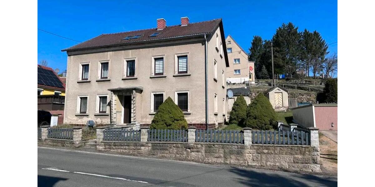 Einfamilienhaus Dorfhain - 8 Zimmer, 180 m&sup2;, 128.000&euro; | Angebot:27445521