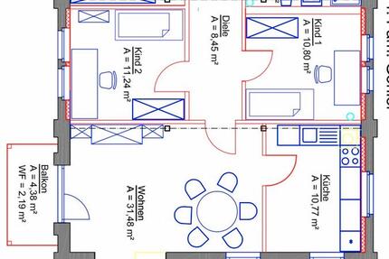 Wohnung Wilsdruff - 4 Zimmer, 95 m&sup2;, 300.000&euro; | Angebot:27462567