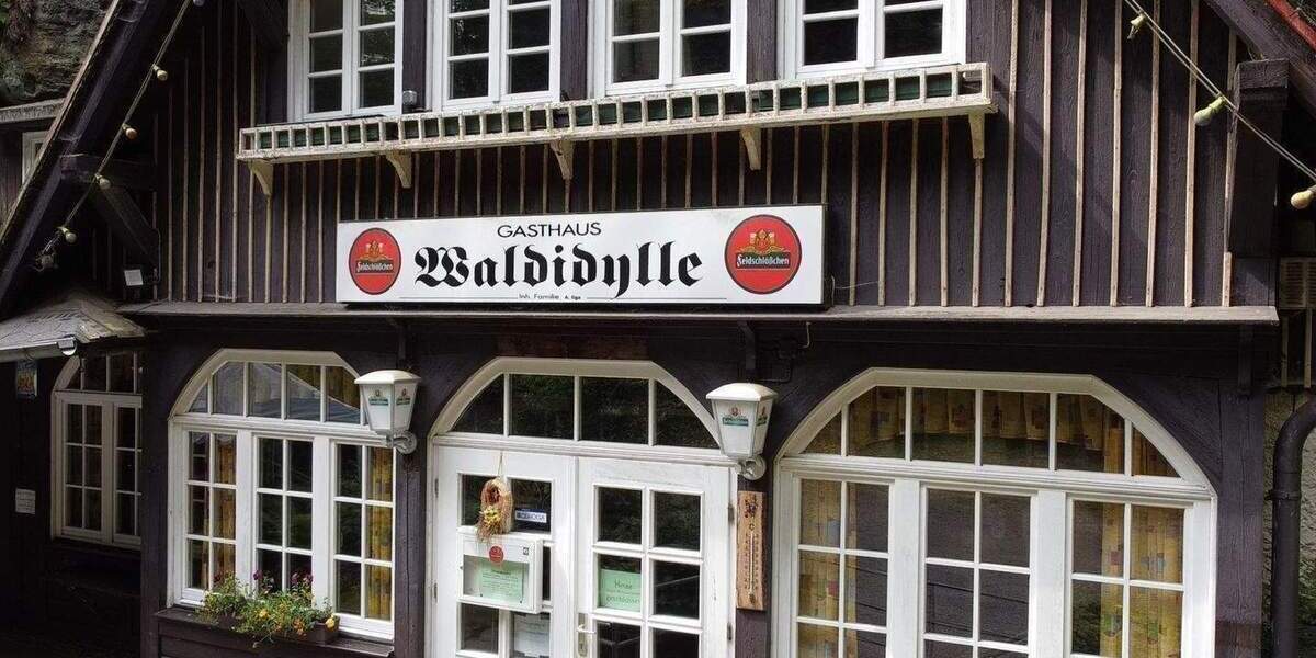 Gasthaus Waldidylle - Historisches Ausflugslokal seit 1790 im Elbsandsteingebirge zimmer