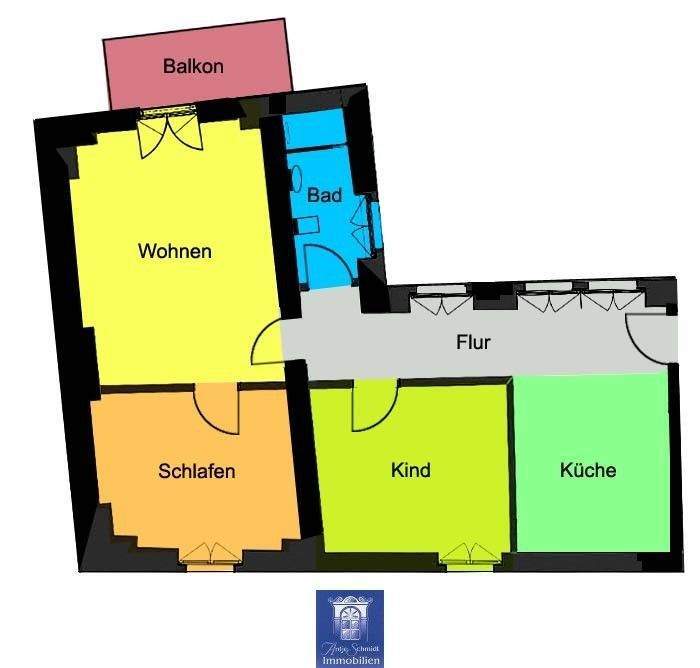 Wohntraum mit Balkon und Blick! Ruhig gelegen! 3 zimmer
