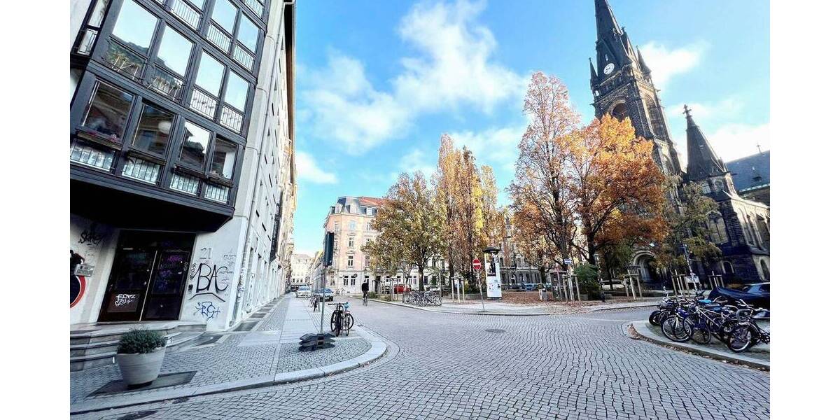 Etagenwohnung Dresden Äußere Neustadt - 2 Zimmer, 95 m&sup2;, 299.000&euro; | Angebot:24037350