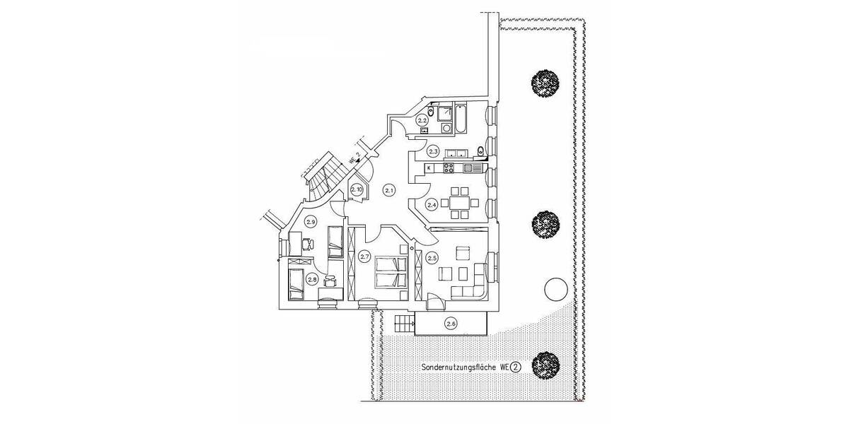 Etagenwohnung Dresden Friedrichstadt - 3 Zimmer, 96 m&sup2;, 1.450&euro; | Angebot:26910378
