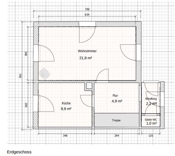 Doppelhaushälfte Ottendorf-Okrilla Okrilla - 3 Zimmer, 84 m&sup2;, 350.000&euro; | Angebot:27190273