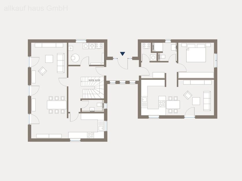 Praktisches Haus mit separater FerienWohnung