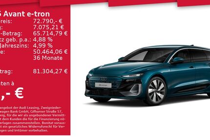 Audi A6 e-tron 6.774 km 72.790 &euro; Dresden 01169