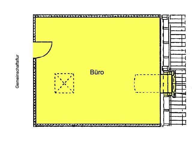 Gewerbeobjekt Dresden Innere Altstadt - 1 Zimmer, 37 m&sup2;, 377&euro; | Angebot:25708949