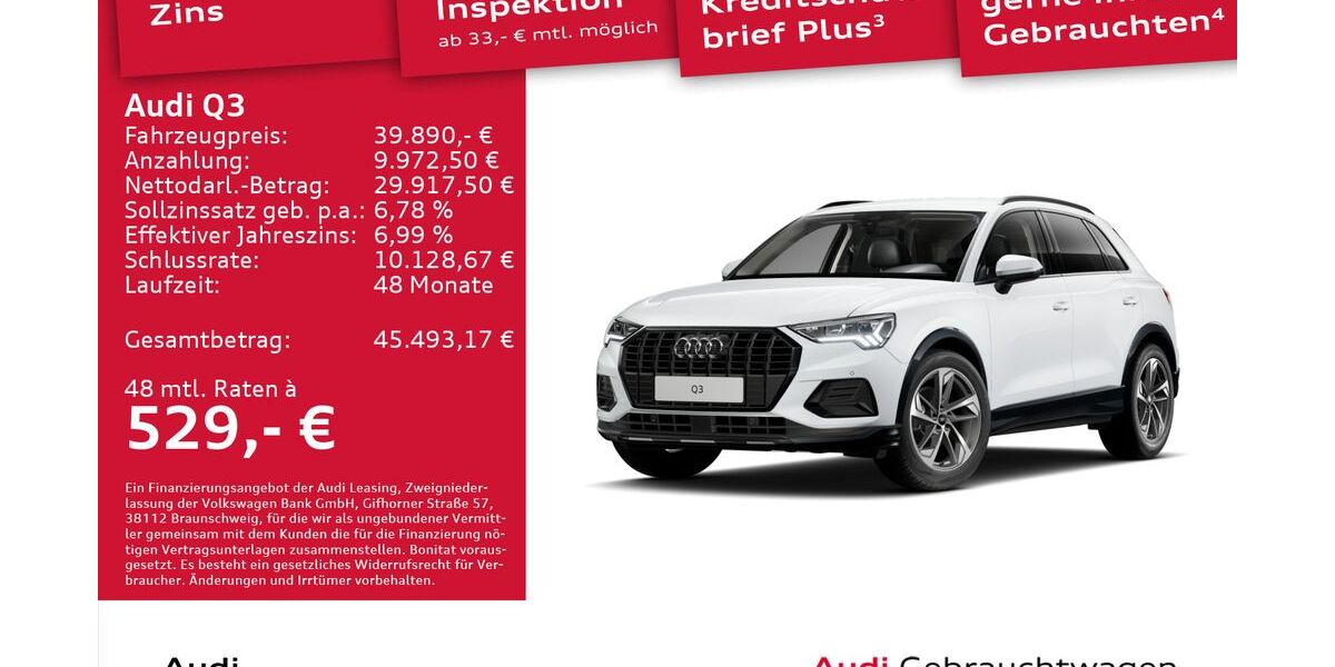 Audi Q3 7.210 km 39.890 &euro; Dresden 01067