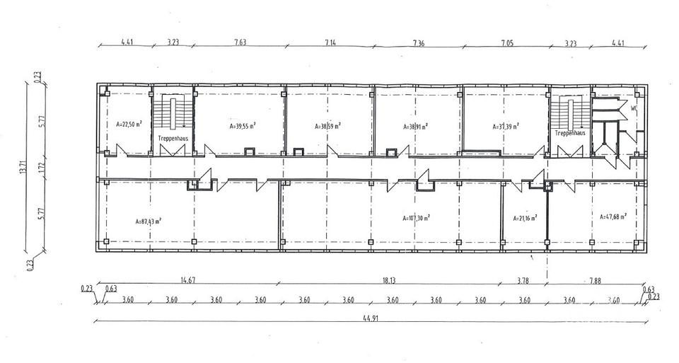 GEWERBEFLÄCHE MIT FLEXIBLER VERMIETUNG 50 m² - 570m² zimmer