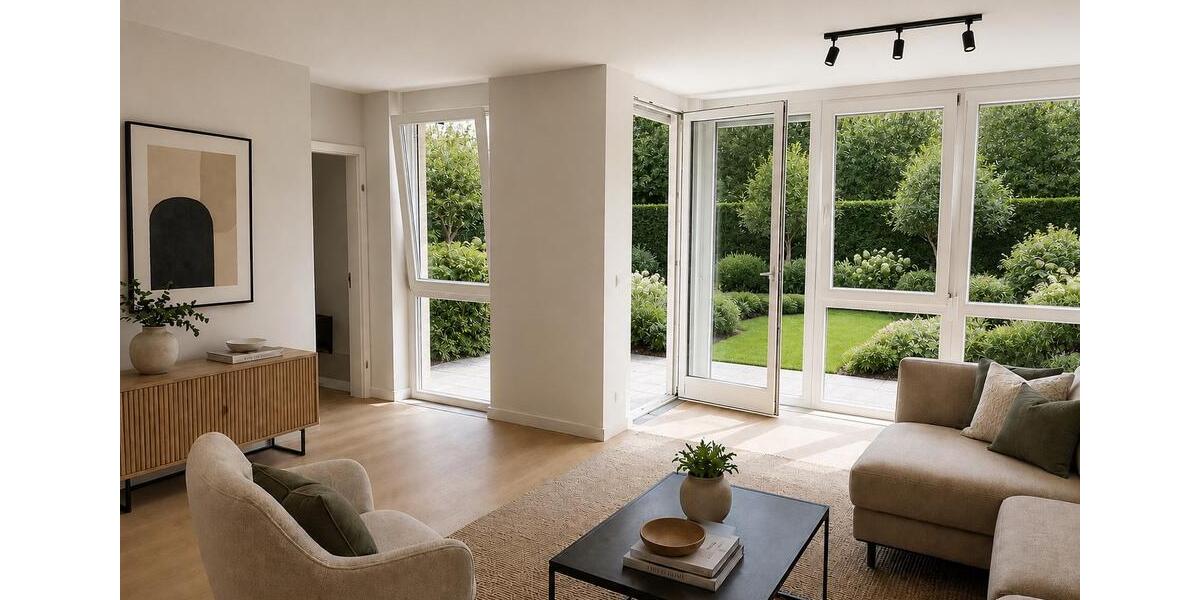 Erdgeschoßwohnung Dresden Leuben - 2 Zimmer, 60 m&sup2;, 215.000&euro; | Angebot:26942617