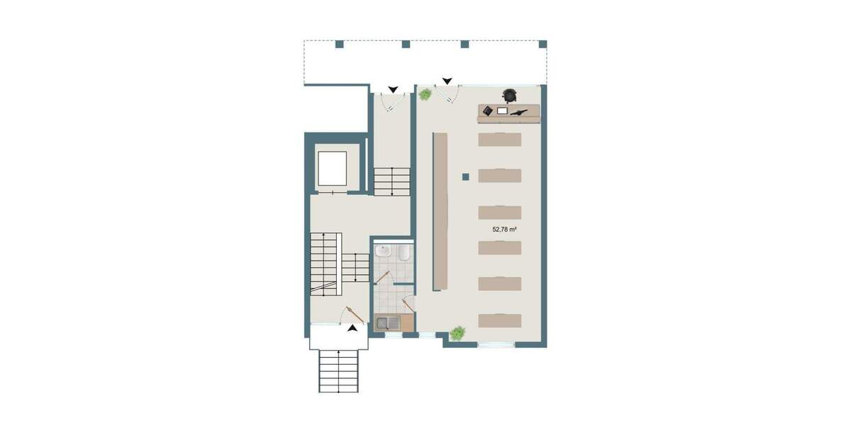 Gewerbeobjekt Freital Deuben - 1 Zimmer, 79.000&euro; | Angebot:22932840