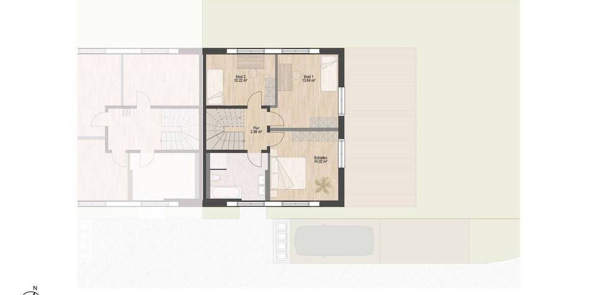Doppelhaushälfte Klipphausen Hühndorf - 4 Zimmer, 132 m&sup2;, 1.950&euro; | Angebot:26513810