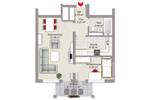 Etagenwohnung Dresden Weißig - 2 Zimmer, 44 m&sup2;, 94.000&euro; | Angebot:26108547