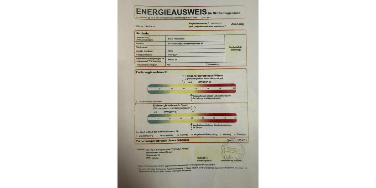 Gewerbeobjekt Dresden Cossebaude - 2.063&euro; | Angebot:24629898