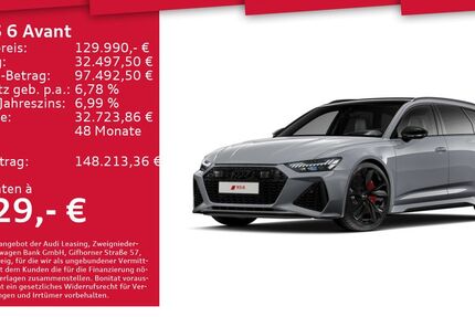Audi RS6 6.410 km 128.990 &euro; Dresden 01067