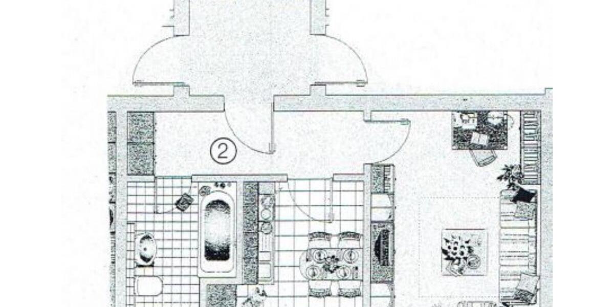 Erdgeschoßwohnung Dresden Klotzsche - 1 Zimmer, 34 m&sup2;, 298&euro; | Angebot:25648119