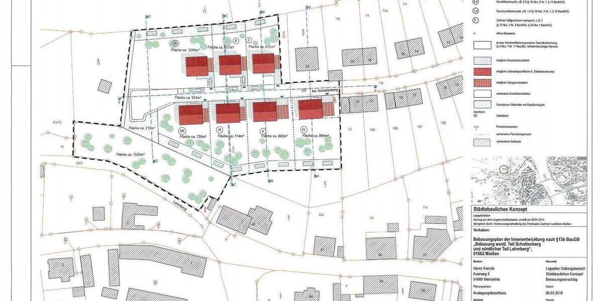 Traumhaftes Baugrundstück für 1 bis 7 Einfamilienhäusern! zimmer