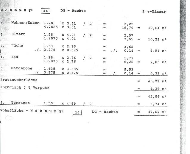 Etagenwohnung Radeberg Lotzdorf - 2 Zimmer, 47 m&sup2;, 90.000&euro; | Angebot:25735834