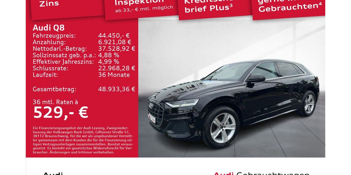 Audi Q8 139.720 km 43.980 € Dresden 01067
