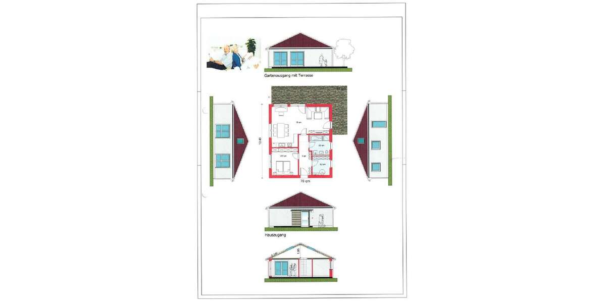 Einfamilienhaus Großröhrsdorf - 2 Zimmer, 78 m&sup2;, 120.000&euro; | Angebot:23369917