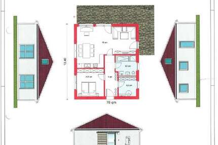 Haus Großröhrsdorf - 2 Zimmer, 78 m&sup2;, 120.000&euro; | Angebot:23369917