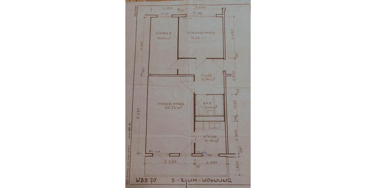 Etagenwohnung Dresden Plauen - 3 Zimmer, 63 m&sup2;, 160.000&euro; | Angebot:24901973