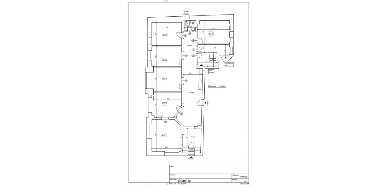 Gewerbeobjekt Dresden Striesen-Süd - 6 Zimmer, 220 m&sup2;, 2.750&euro; | Angebot:26585409