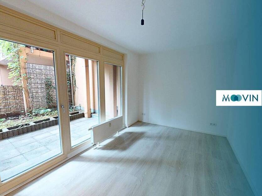 ** Moderne 2-Zimmer-Erdgeschoßwohnung mit Terrasse und EBK in Dresden, Pieschen! **