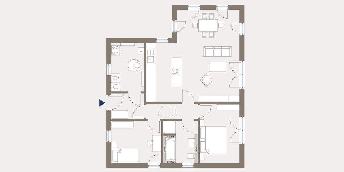 Bungalow Großröhrsdorf - 3 Zimmer, 88 m&sup2;, 380.629&euro; | Angebot:25898128