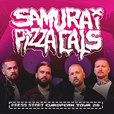 Samurai Pizza Cats - Press Start European Tour 2026 15.10.2026 Tante JU