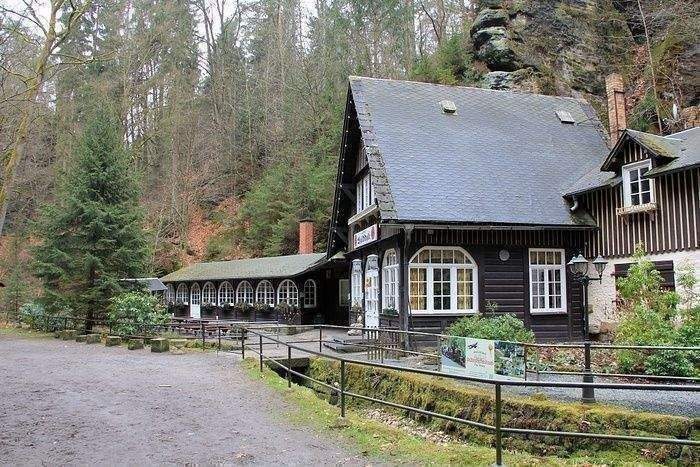 Gasthaus Waldidylle - Historisches Ausflugslokal seit 1790 im Elbsandsteingebirge zimmer