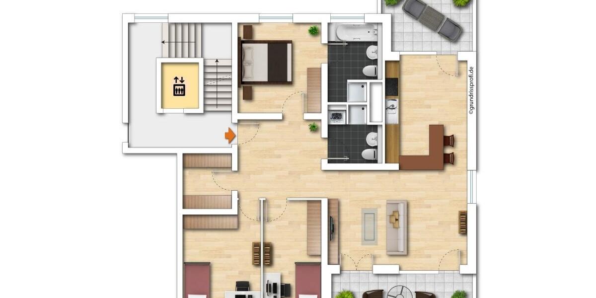 Etagenwohnung Dresden Blasewitz - 4 Zimmer, 120 m&sup2;, 1.925&euro; | Angebot:26676952