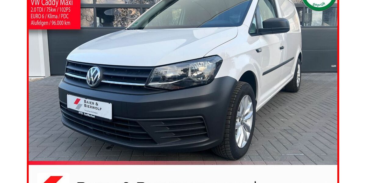 VW Caddy Maxi 96.000 km 14.990 &euro; Coswig 01640